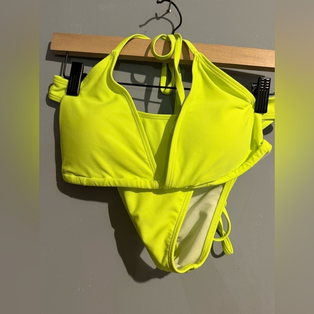 Bright Yellow Bikini Set